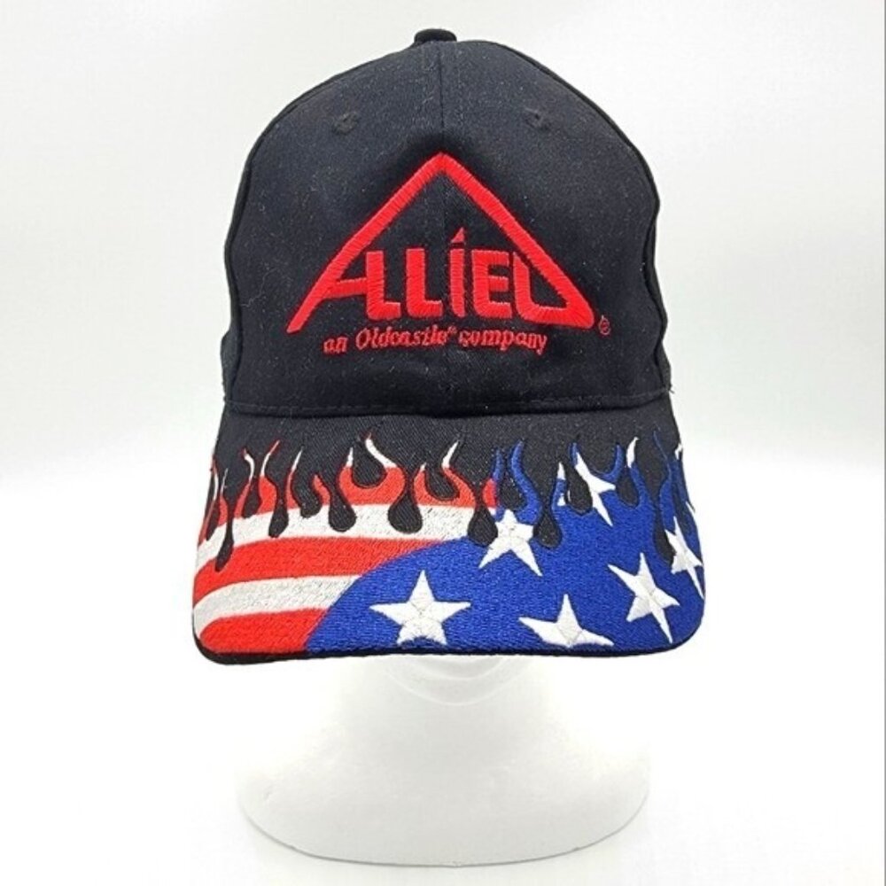 Apollo Brand Allied Flag America‎ Adjustable Trucker Cap Hat